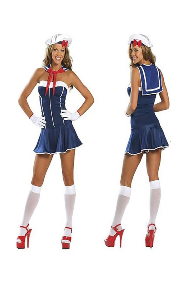 Halloween Costume Fabulous Sailor Costume - Click Image to Close